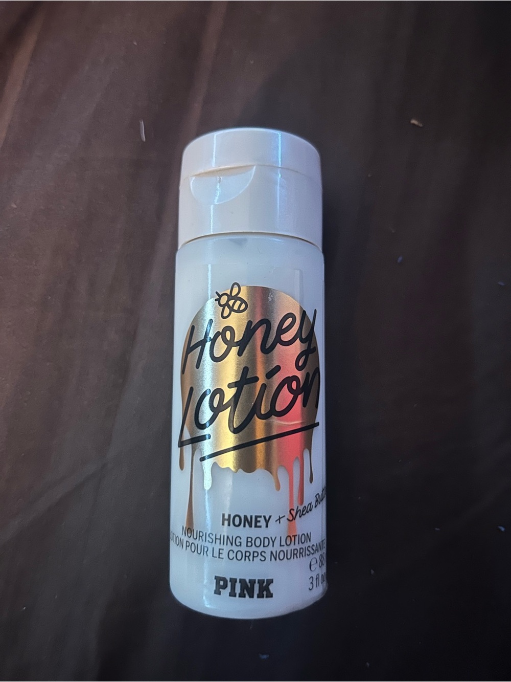 PINK Victoria's Secret Honey Lotion Nourishing Body Lotion - White